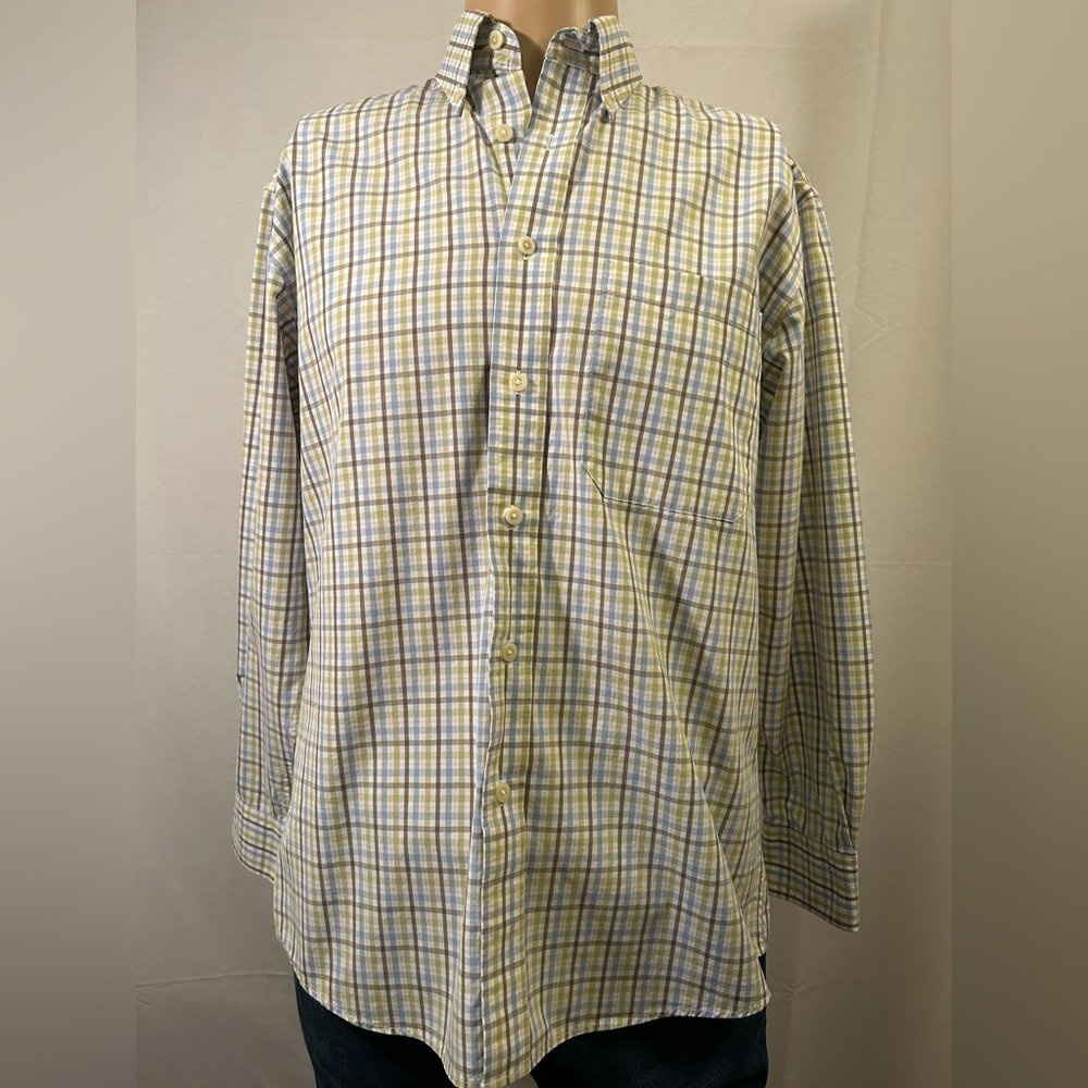 Pendleton Checked Wrinkle Resistant Cotton Broadw… - image 1